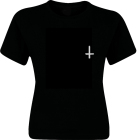 dámské triko s výšivkou Obrácený kříž