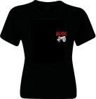 dámské triko s výšivkou AC/DC - For Those About To Rock II