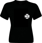 dámské triko s výšivkou Rammstein - full logo