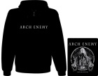 mikina s kapucí a zipem Arch Enemy - Deceiver, Deceiver