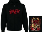 mikina s kapucí a zipem Slayer - Hell Awaits