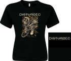 dámské triko Disturbed - quitar logo