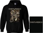 mikina s kapucí Disturbed - quitar logo