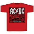 triko AC/DC Rock N Roll Train red