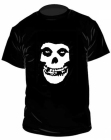 triko The Misfits - Logo Skull