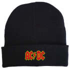 dámská čepice, kulich AC/DC - red yellow