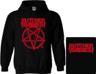 mikina s kapucí Butcher Babies - logo