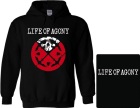 mikina s kapucí Life Of Agony - logo