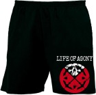 bermudy, kraťasy Life Of Agony - logo