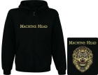 mikina s kapucí a zipem Machine Head - Lion logo