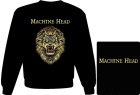 mikina bez kapuce Machine Head - Lion logo