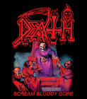 nášivka na záda, zádovka Death - Scream Bloody Gore