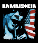 nášivka na záda, zádovka Rammstein - Amerika