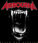 nášivka na záda, zádovka Airbourne - Black Dog Barking