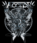 nášivka na záda, zádovka Accept - logo