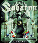 nášivka na záda, zádovka Sabaton - Heroes