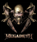 nášivka na záda, zádovka Megadeth