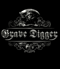 nášivka na záda, zádovka Grave Digger - logo