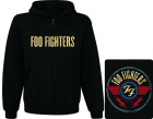 mikina s kapucí a zipem Foo Fighters - logo