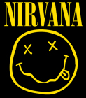 nášivka na záda, zádovka Nirvana - smile