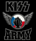 nášivka na záda, zádovka Kiss - Army CZ