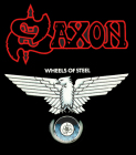 nášivka na záda, zádovka Saxon - Wheels Of Steel
