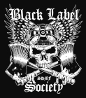 nášivka na záda, zádovka Black Label Society - axe