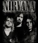 nášivka na záda, zádovka Nirvana - Portrait