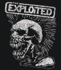 nášivka na záda, zádovka The Exploited - Mohican skull