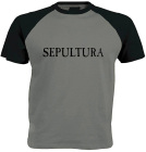 šedočerné triko Sepultura