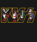 nášivka na záda, zádovka Kiss - Band Logo