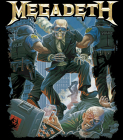 nášivka na záda, zádovka Megadeth II