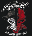 nášivka na záda, zádovka Five Finger Death Punch - Jekyl And Hyde