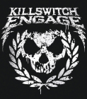 nášivka na záda, zádovka Killswitch Engage - skull