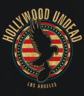 nášivka na záda, zádovka Hollywood Undead - Los Angeles