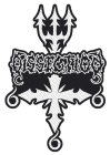 nášivka Dissection - Logo Cut Out