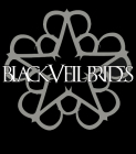 nášivka na záda, zádovka Black Veil Brides - logo