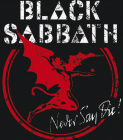 nášivka na záda, zádovka Black Sabbath - Never Say Die II