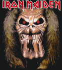 nášivka na záda, zádovka Iron Maiden - finger