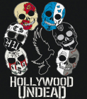 nášivka na záda, zádovka Hollywood Undead - Mask