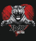 nášivka na záda, zádovka Edguy - Love Tyger