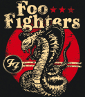 nášivka na záda, zádovka Foo Fighters