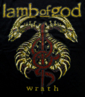 nášivka na záda, zádovka Lamb Of God - Wrath