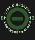 nášivka na záda, zádovka Type O Negative - Brothers In Blood