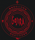 nášivka na záda, zádovka Gojira - logo