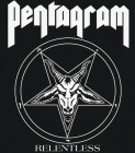 nášivka na záda, zádovka Pentagram - Relentless