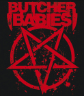 nášivka na záda, zádovka Butcher Babies - logo