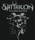 nášivka na záda, zádovka Satyricon - Deep Calleth Upon Deep Lyrics