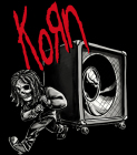 nášivka na záda, zádovka Korn - Blaster