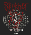 nášivka na záda, zádovka Slipknot - Des Moines Iowa